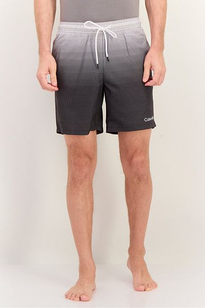 Calvin Klein Men Brand Logo Drawstring Board Short, Black