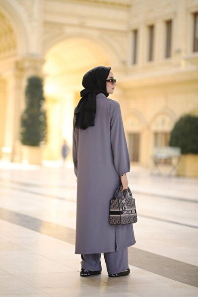 NS Moda Anthracite Model-535 Hijab Nova Set