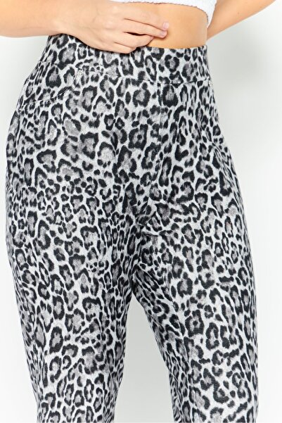 Michael Kors Women Plus Size Animal Print Pull-On Leggings, Multicolor