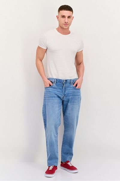 GAP Men Slim Fit Wash Stretchable Denim, Blue