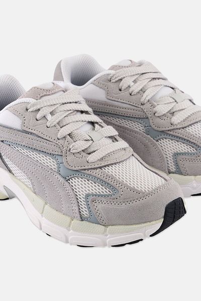 Puma Kids Girl Lace Up Training Shoes, Grey