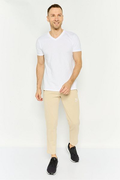 Puma Men Sportswear Fit Embroidered Logo Outdoor Sweatpants, Beige