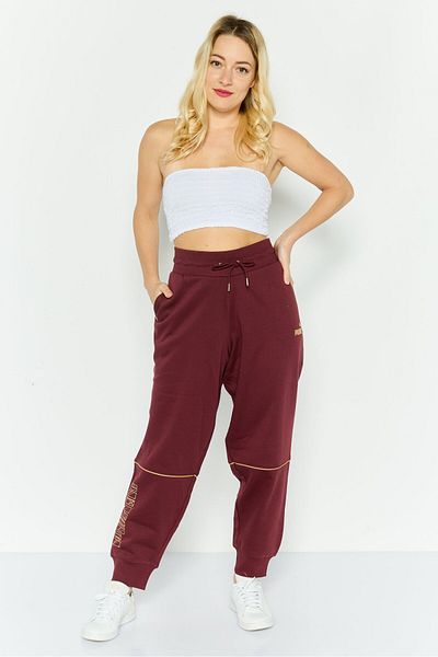 Puma Women Sportswear Fit Training Sweatpants, Maroon