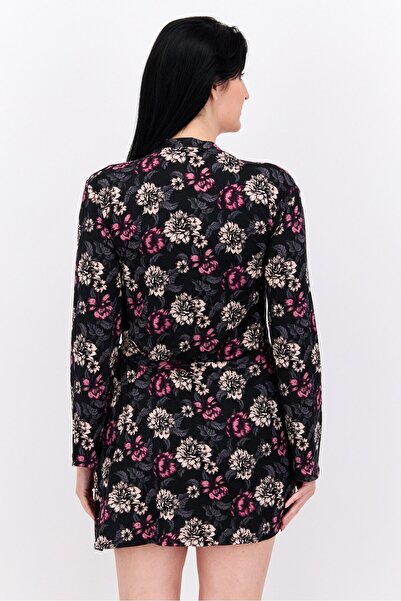 Vince Camuto Women 2 Pcs Long Sleeves Sleepwear Dress With Robe, Multicolor