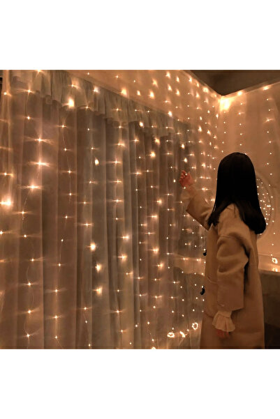 Yenimiyeni Peri Led Işık 10 Metre Sarı Pilli Dekoratif