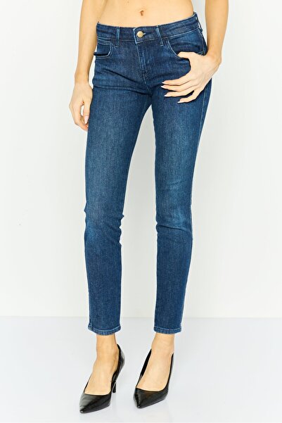 WRANGLER Women Skinny Fit Wash Stretchable Denim Jeans, Blue