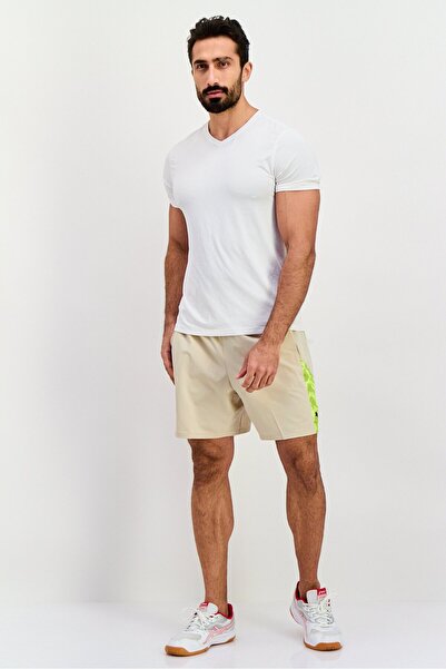Puma Men Sportswear Fit Camouflage Detail Training Shorts, Beige