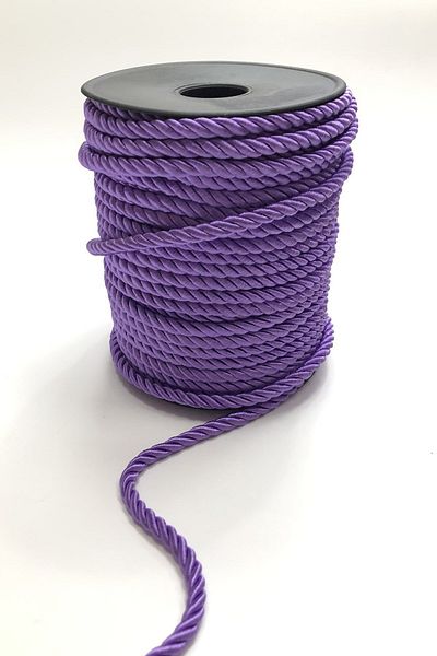 Hayalperest boncuk Λιλά Κορδόνι - 6 Mm 1 Mt Μέγεθος