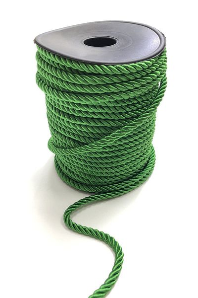 Hayalperest boncuk Πράσινο κορδόνι 6 mm 1 Mt