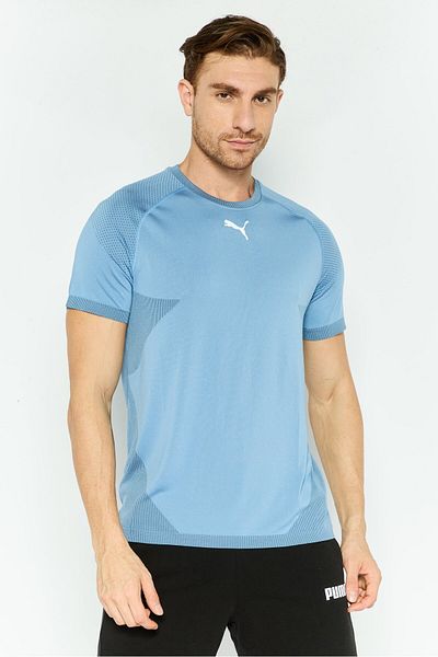 Puma Men Sportswear Fit Short Sleeves Outdoor T-Shirt, Blue