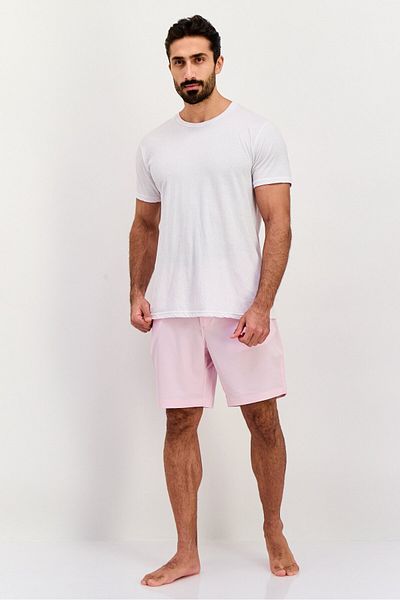 TailorByrd Men Plain Board Shorts, Pink