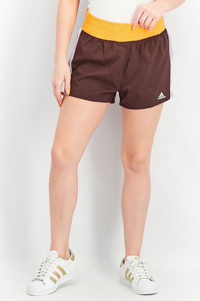 adidas Women Sportswear Fit Hyperglam Running Shorts, Brown