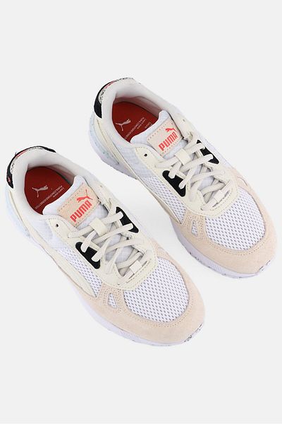 Puma Kids Girl Lace Up Training Shoes, White