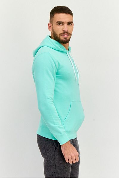 Champion Men Sportswear Fit Long Sleeves Outdoor Hoodies, Mint Green