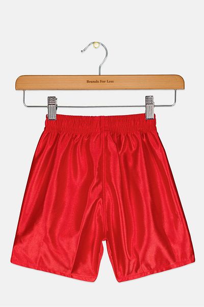 Puma Kids Boy Sportswear Fit Training Shorts, Red