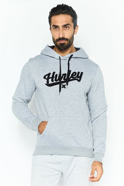 Hurley Men Sportswear Fit Outdoor Sweatshirts, Grey