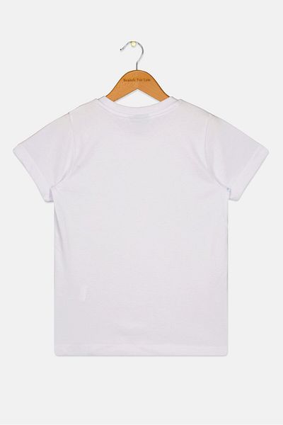 Ellesse Kids Girl Sportswear Fit Short Sleeve Training T-shirt, White