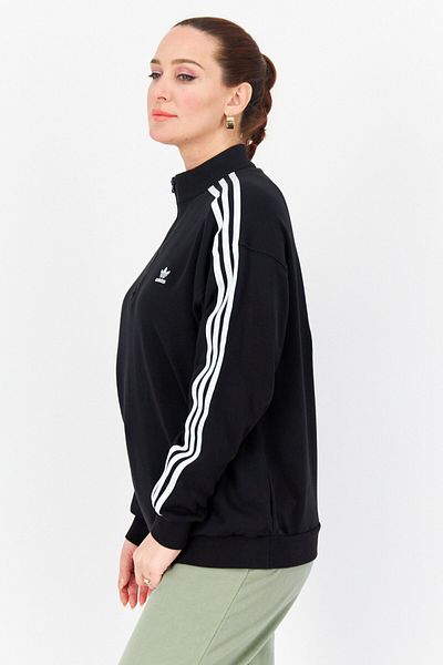 adidas Women Sportswear Fit Long Sleeve Training Sweatshirt, Black