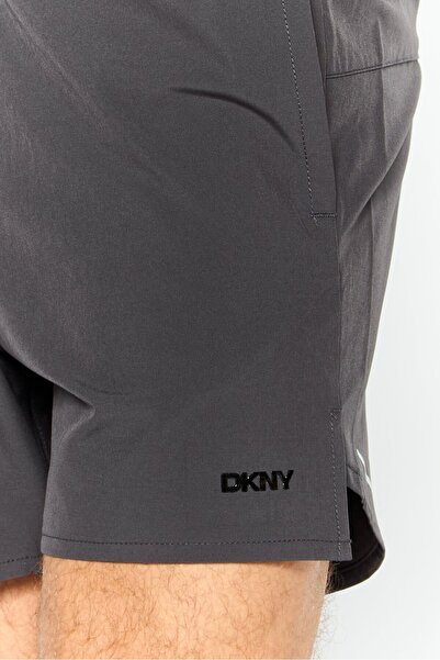 Dkny Men Brand Logo Board Shorts, Grey