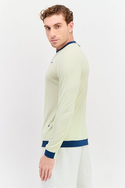Brooks Men Sportswear Fit Long Sleeve Running T Shirt, Off White