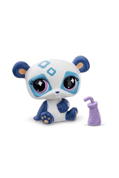 OyuncaklarÜlkesi Littlest Pet Shop LPS - سلسلة جديدة من شخصيات الباندا الزرقاء الصغيرة، شخصيات ألعاب فردية # 70