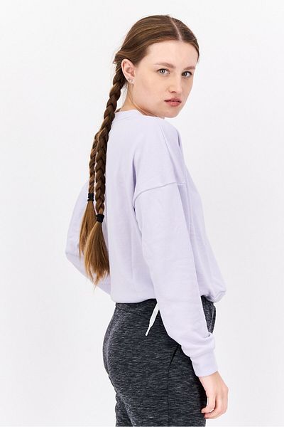 Puma Women Sportswear Fit Training Sweatshirts, Lavender