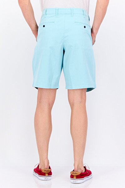 GAP Men Plain 10 Inseam Basic Shorts, Turquises