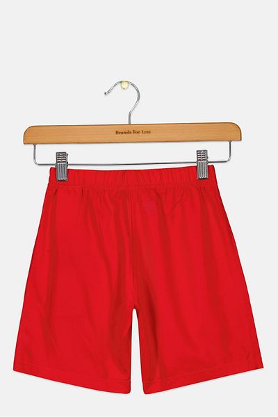 Asics Kids Boy Sportswear Fit Training Short, Red