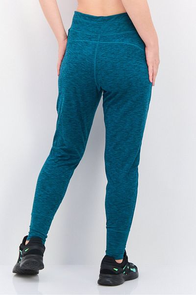 Nine West Women Sportswear Fit Training Jogger Pants, Heather Teal Green