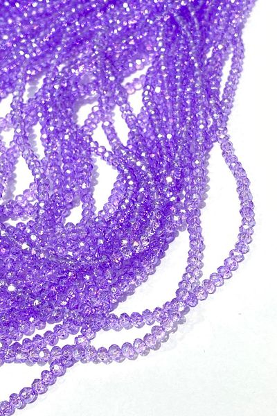 Hayalperest boncuk 4 Mm Lilac Crystal Beads