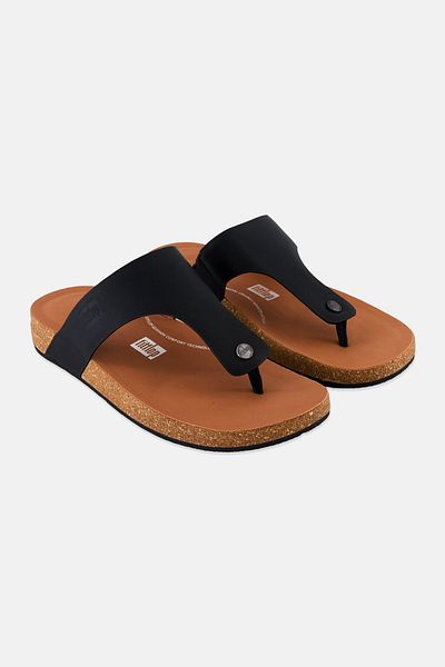 Fitflop Men Slip On Sandals, Black