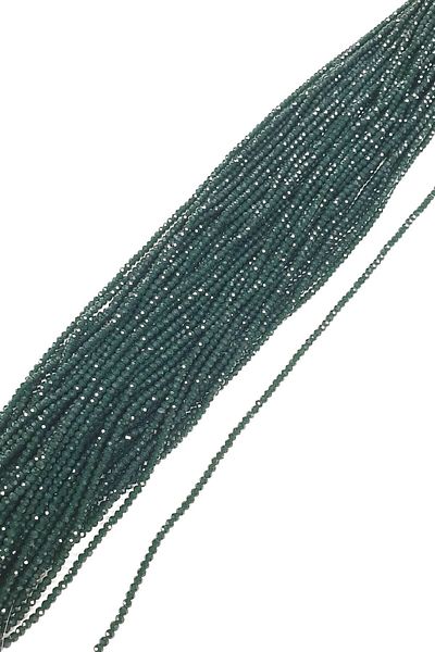 Hayalperest boncuk Dark Matte Green Crystal Bead 4 Mm