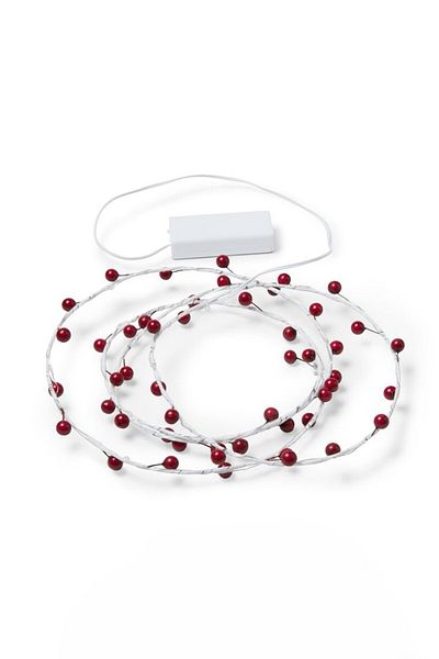 Tchibo Led Light Twig, Red And Gold