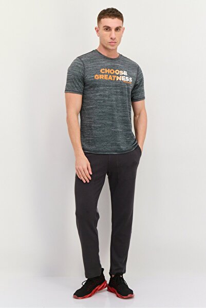 SKECHERS Men Sportswear Fit Short Sleeve Outdoor T-Shirt, Grey