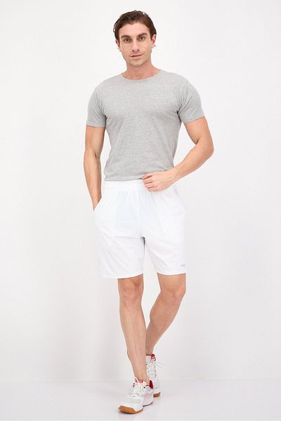 BOLA Best Of Luck Always Men Sportswear Fit Training Shorts, White