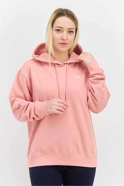 Champion Damen Hooded Sweatshirt - Kapuze, Hoodie, Logo-Stick, langarm, uni