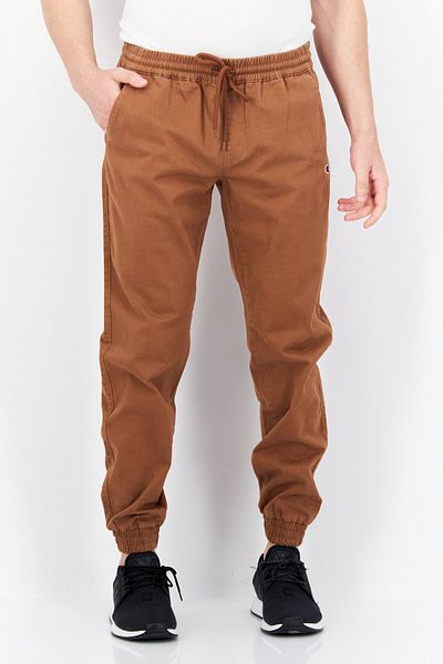 Champion Men Sportswear Fit Running Jogger Pants, Brown