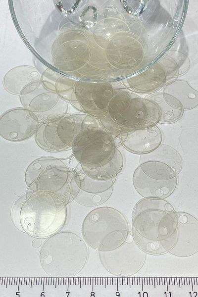 Hayalperest boncuk Transparent Color Booties and Bag Scale 20 Mm