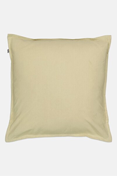 Muy Mucho وسادة قابلة للإزالة من القطن العضوي 45 × 45 سم، أخضر حكيم