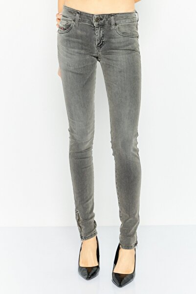 Diesel بنطلون جينز نسائي قابل للتمدد بقصّة Super Skinny Fit من Slandy-Low، لو...