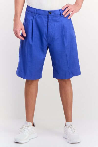 Scotch & Soda شورت رجالي عادي بقصّة عادية، باللون الأزرق