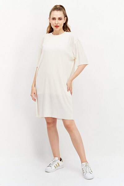 Adidas Originals Women Sportswear Fit Outdoor Mini Dress, Beige