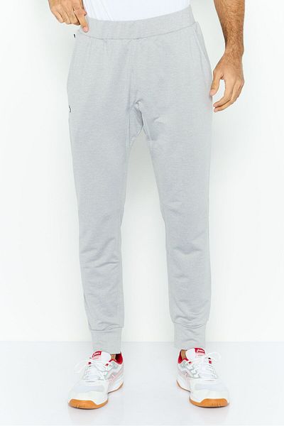 Lacoste Men Regular Fit Brand Logo Jogger Pants, Light Grey