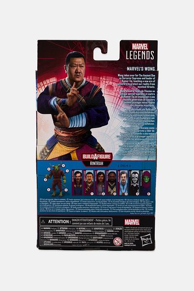 Marvel Legends Series S Wong Doctor Strange Action Figure, Purple