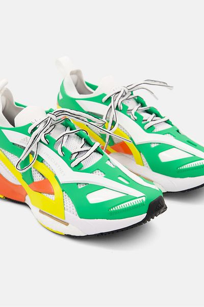 adidas By Stella Mccartney Women Solarglide Lace Up Closure Shoes, Multicolor