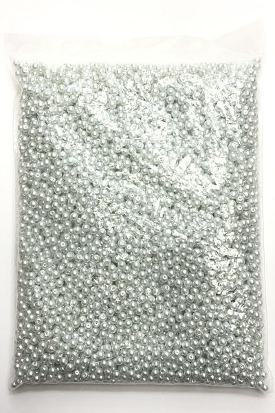 Hayalperest boncuk Λευκές γυάλινες χάντρες 5 mm