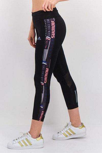 adidas Women Sportswear Fit Pull On Training Legging, Black Combo