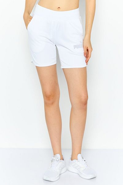 Puma Women Sportswear Fit Training Shorts, White
