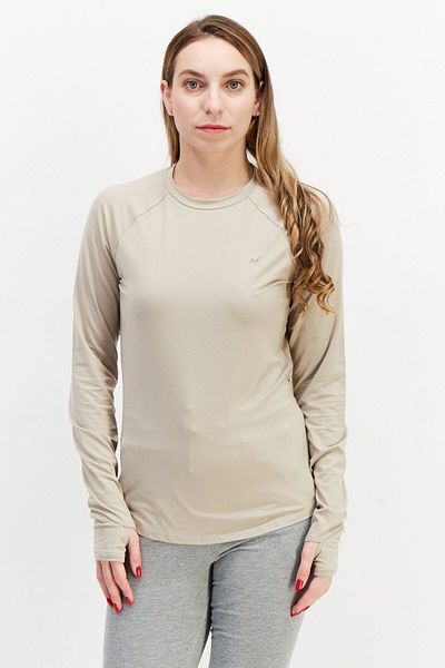 Tchibo Women Sportswear Fit Training Top, Beige