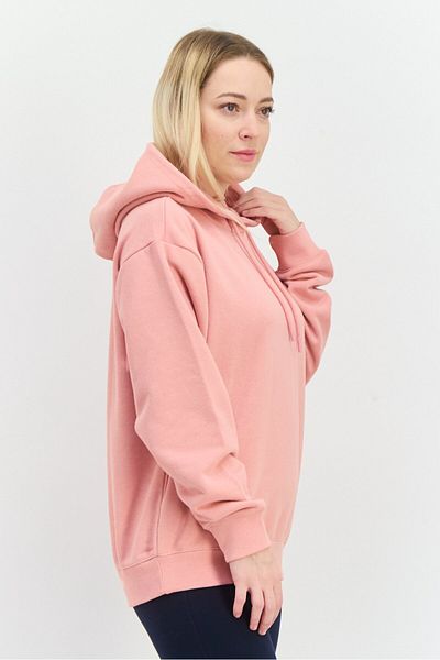 Champion Damen Hooded Sweatshirt - Kapuze, Hoodie, Logo-Stick, langarm, uni